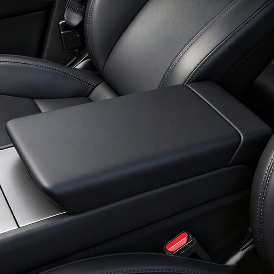 Center Console Armrest Silicone Protective Cover for Tesla